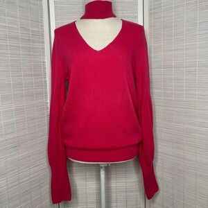 Fuzzi Pink Wool Blend Sweater